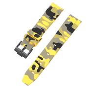 CHCWR Cinghia mimetico per omega per scambiati canottiere da lunice in silicone in gomma silicone da uomo con accessorio per orologi per orologi per orologi 20mm