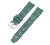 CHCWR Cinghia mimetico per omega per scambiati canottiere da lunice in silicone in gomma silicone da uomo con accessorio per orologi per orologi per orologi 20mm