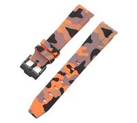 CHCWR Cinghia mimetico per omega per scambiati canottiere da lunice in silicone in gomma silicone da uomo con accessorio per orologi per orologi per orologi 20mm