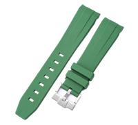 CHCWR Cinghia mimetico per omega per scambiati canottiere da lunice in silicone in gomma silicone da uomo con accessorio per orologi per orologi per orologi 20mm