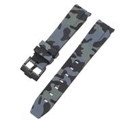 CHCWR Cinghia mimetico per omega per scambiati canottiere da lunice in silicone in gomma silicone da uomo con accessorio per orologi per orologi per orologi 20mm