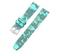 CHCWR Cinghia mimetico per omega per scambiati canottiere da lunice in silicone in gomma silicone da uomo con accessorio per orologi per orologi per orologi 20mm
