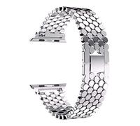 CHCWR cinghia orologio cinghia in acciaio inossidabile cinturino da polso da polso da 38 mm, 42 mm, 42 mm, 44 mm Bracciale per cinghia da cinghia da polso da orologio bracciale