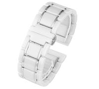 CHCWR Cinturino in acciaio inossidabile inossidabile ceramica 20mm 22mm 16mm 18 mm a rilascio rapido (colore: nero x oro, dimensione: 20mm)