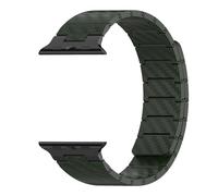 CHCWR Cinturino in fibra di carbonio magnetico per banda ultra 49mm S10 46mm 45/42/44mm 38/40/41mm Bracciale da uomo per serie 10 9 8 7 6 5 SE 4 Banda