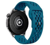 CHCWR Cinturino in silicone con foro 18 20 22mm per Galaxy Watch 7 FE 6 5 per GT5 4 3 braccialetto pro per Redmi watch 5 lite 5 cinturini attivi