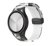 CHCWR Cinturino in silicone per orologio 4/5/6 40 44mm 5 pro 45 mm a fascia magnetica gallaxy orologio 4/6classic 42 43mm 46 47 mm