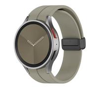 CHCWR Cinturino in silicone per orologio 4/5/6 40 44mm 5 pro 45 mm a fascia magnetica gallaxy orologio 4/6classic 42 43mm 46 47 mm