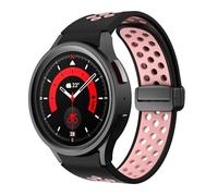 CHCWR Cinturino in silicone per orologio galaxy 6 classico 43mm 47mm 5pro da 45 mm fascia fibbia magnetica per orologio galaxy 6 5 4 40mm 44 mm