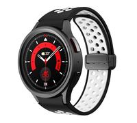 CHCWR Cinturino in silicone per orologio galaxy 6 classico 43mm 47mm 5pro da 45 mm fascia fibbia magnetica per orologio galaxy 6 5 4 40mm 44 mm