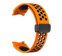 CHCWR Cinturino in silicone per orologio galaxy 6 classico 43mm 47mm da 45 mm fascia fibbia magnetica per orologio galaxy 6 5 4 40mm 44 mm