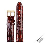 CHCWR Crocodile Texture Calfskin Watch in pelle cinghia strap18mm 20mm 22 mm di guardia per uomo Women Watch Band Fibbia solida