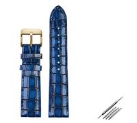 CHCWR Crocodile Texture Calfskin Watch in pelle cinghia strap18mm 20mm 22 mm di guardia per uomo Women Watch Band Fibbia solida