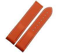 CHCWR Estremità curva 20 mm 22 mm cinghia di silicone in gomma per orologio omega a150 Seamaster 007 per cinghia di marca Mido (colore: nero nero, dimensione: 22mm)