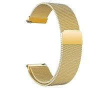 CHCWR Fanda di orologio magnetico in metallo Mesh intrecciata intrecciata a rilascio rapido cinghia di sostituzione in acciaio inossidabile regolabile per donne uomini 16 mm18 mm 20mm 22 mm