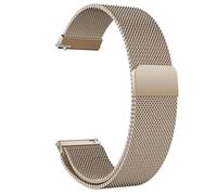 CHCWR Fanda di orologio magnetico in metallo Mesh intrecciata intrecciata a rilascio rapido cinghia di sostituzione in acciaio inossidabile regolabile per donne uomini 16 mm18 mm 20mm 22 mm
