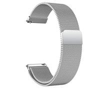 CHCWR Fanda di orologio magnetico in metallo Mesh intrecciata intrecciata a rilascio rapido cinghia di sostituzione in acciaio inossidabile regolabile per donne uomini 16 mm18 mm 20mm 22 mm