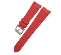 CHCWR Fascia d'oro in gomma 22mm 20mm silicone cinghia di orologio per tudor Heritage Black Bay 1958 Pelagos Braccialetti sportivi impermeabili neri