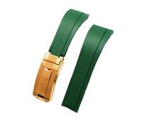 CHCWR Guarda la fascia compatibile con accessori per orologi da guardia in silicone da yacht-master /20 mm con logo/BLA