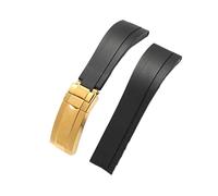 CHCWR Guarda la fascia compatibile con accessori per orologi da guardia in silicone da yacht-master /20 mm con logo/BLA