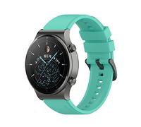 CHCWR Guarda la fascia ufficiale 22mm per GT 2 GT2 Pro Smartwatch Original Smartwatch Belt/Teal/Teal/per GT2 46mm