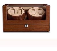 CHCWR Guarda la Scatola Winder 4+0 Orologi Avvolgitore Automatico con Chiusura 5 modalità Custodia in Legno Deluxe