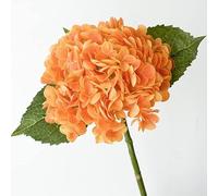CHCWR Insieme di 5 Fiori di ortensiga Lieve 3D Real Touch Artificiale Hydrangea Finori FOWERS per la Decorazione della Festa