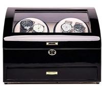 CHCWR Ladies Watch Winder, Watch Winder Case Piano Paint Box, 3 modalità Orologi di Grande capacità Display (CA)