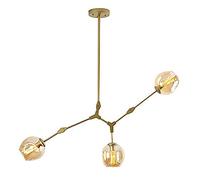 CHCWR Lampada a Sospensione Regolabile Il lampadario Moderno lampadario Sputnik 6 luci E27 Lampada del soffitto di metà secolo per Sala da Pranzo da Cucina a Barra del corridoio, Bianco, 9 luci