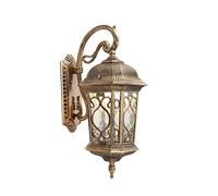 CHCWR Lampada da parete IP54 LANTERS Pareti esterne, Retro Jardine ARREPREPARARE IL PORCE PARETI ALCHETTURE ANCONCE ANTIRust Alluminio Metallo esterno Lampada da parete Villas Court-Yard 29,5 x 54 cm