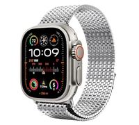 CHCWR Mesh Loop - Nastro magnetico in acciaio inox per cinturino Ultra 2, 49 mm, serie 10/9/8/7/6/SE/5/4/3/2 38/40/41 mm, 42/44/45/49 mm, S10, 42 mm, 46 mm, S10 42MM