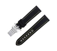 CHCWR Mumo Nylon Watchband 22mm per cinghia Avenger Navitimer Chronomat Superocean 44mm Dial Watch Band Black Blue Green