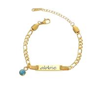CHCWR Nome della catena bracciale unisex Silver o oro incisione personalizzata Bracciale in acciaio inossidabile per regalo di compleanno unisex