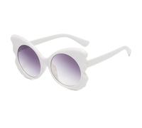 CHCWR Occhiali da sole da donna rotondi vintage freddi occhiali da sole per le donne sfumature di personalità femminile occhiali, 4, Taglia unica