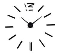 CHCWR Orologio da Parete Orologi da Parete Orologio da Parete Acrilico Rotondo 3D, Silenzioso e Non ticchettante, Adesivo Fai -da -Te Senza Soluzione di continuità, Adatto per