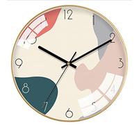 CHCWR Orologio da Parete Silenzioso Non Ticking Orologi a Parete Rotondo Facili da Leggere per uffici/Aula/Orologio Non ticchettio