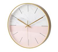 CHCWR Orologio da Parete Silenzioso Non Ticking Orologi a Parete Rotondo Facili da Leggere per uffici/Aula/Orologio Non ticchettio