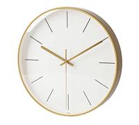 CHCWR Orologio da Parete Silenzioso Non Ticking Orologi a Parete Rotondo Facili da Leggere per uffici/Aula/Orologio Non ticchettio