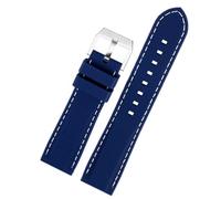 CHCWR Per Citizen Eagle Blue Angel Seconda generazione JY8078 JY8075 Serie Waterproof Silicone Watch Band 22mm