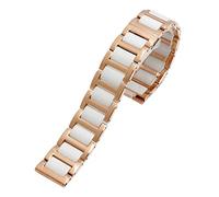CHCWR Per donna uomo in acciaio in acciaio in acciaio in acciaio in acciaio in acciaio inossidabile Combinazione 12 14 15 16 18 20 22 mm Cingcio d'oro della moda Orologio da polso