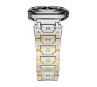 CHCWR Per Galaxy Watch Ultra Strap Accessori da 47 mm Bracciale Sport per Galaxy Watch 7 Ultra Titan in acciaio inossidabile in acciaio in metallo di guardia in acciaio