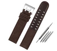 CHCWR Per Hamilton Khaki Field Watch H760250/H77616533/H70605963 H68201993 Watch Strap Genuina in pelle vera pelle di orologio da uomo 20mm 22mm
