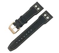 CHCWR Per IWC IW3777 IW3270 Mark 18 Braccialetti per cagnelli morbidi per orologi di Big Pilot.