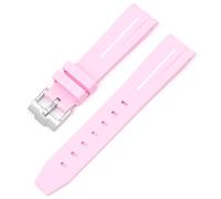 CHCWR Per moonswatch orologio curvo senza gap cinghia di gomma per omega swatch swatch pianeta serie moon mercurio cinturino in gomma curva uomini donne da 20 mm di orologeria da 20 mm