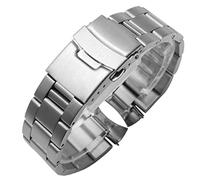 CHCWR Per n. 5 SKX009 SKX007 SKX175 SKX173 cinghia in acciaio inossidabile solido 20mm 22mm Accessori per orologi Man Accessori per orologi Bracciale (colore: tre perle, dimensioni: 20mm)