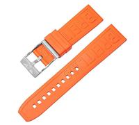 CHCWR Per Navitimer Avenger Pin Buckle Watchbands Silicone Watch Band 22mm 24mm Cinghia colorato