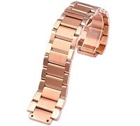 CHCWR per Yubo Watch Strap Big Bang Classic Fusion Men Women Bracciale di orologi in acciaio inossidabile solido 23-17mm (colore: preto, dimensione: 23-17mm)