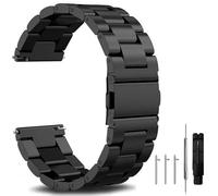 CHCWR Rilascio rapido in acciaio inossidabile orologio in acciaio inossidabile cinghia di orologio spazzolato in metallo in metallo 18 mm 20mm 22mm Smartwatch di sostituzione da uomo da donna