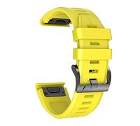 CHCWR Smart orologi cinghie di sostituzione in silicone per Fenix 7 7x 6 6x pro 5x 5plus 3hr 935 banda da polso 26 mm Bracciale QuickFit (colore: viola, dimensione: 22 mm Larghezza)