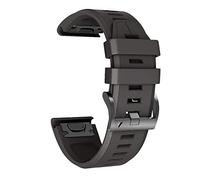 CHCWR Smart orologi cinghie di sostituzione in silicone per Fenix 7 7x 6 6x pro 5x 5plus 3hr 935 banda da polso 26 mm Bracciale QuickFit (colore: viola, dimensione: 22 mm Larghezza)